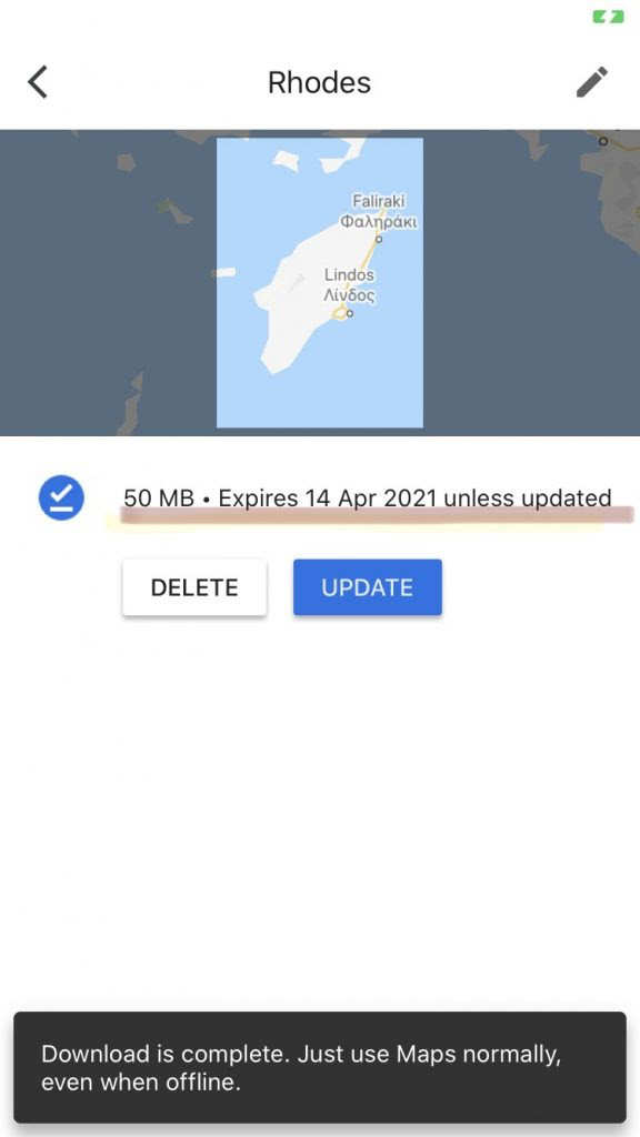 google離線地圖 步驟4