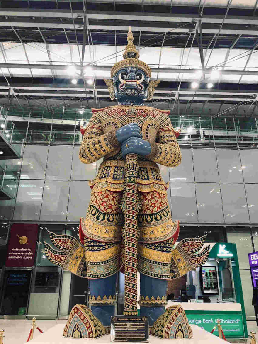 如何辦理 泰國簽證 落地簽 示範曼谷BKK機場