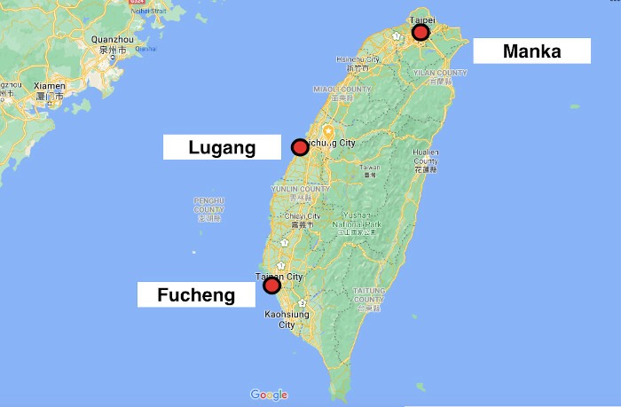 taiwan map